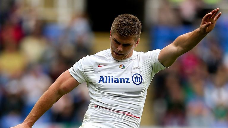 Farrell: Kicked 10 points for Sarries
